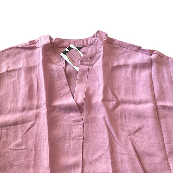 Rachel Rachel Roy - V-neck Tunic Top - Picture 6 of 7